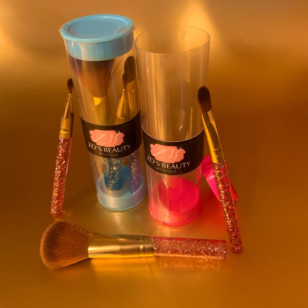 3 Piece Makeup/ Mask Application Brush Set.